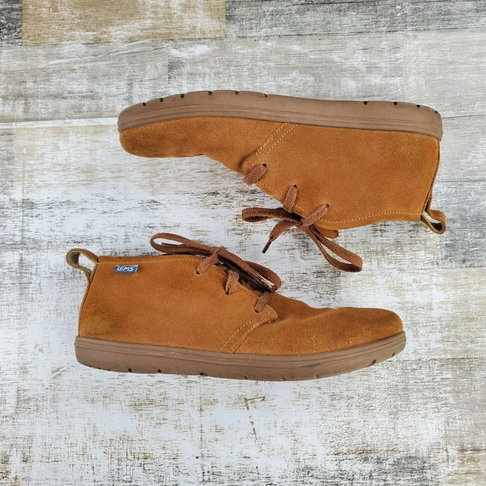 Lems Chukka Mens Shoes Mens 11 Lion's Mane Suede Sneakers Hiking Boot